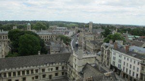 Oxford from above