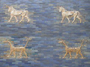 Marduk and Adad on the Ishtar Gate
