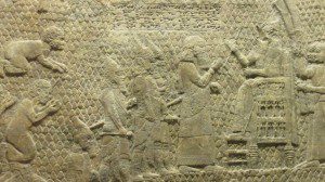 Sennacherib as Prisoners from Lachish are brought