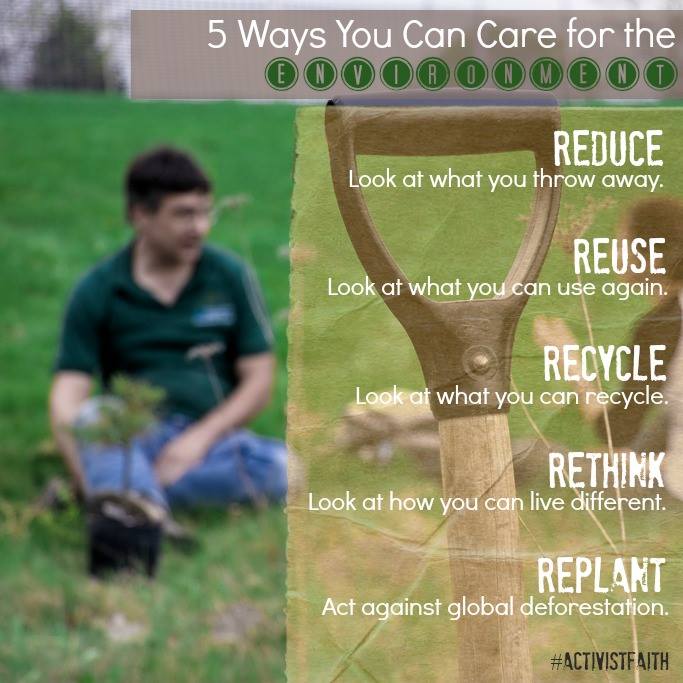 5 Ways You Can Care for the Environment | Dan King