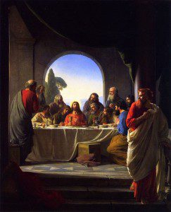 Carl Bloch's Last Supper, public domain