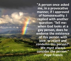 rainbow francis quote