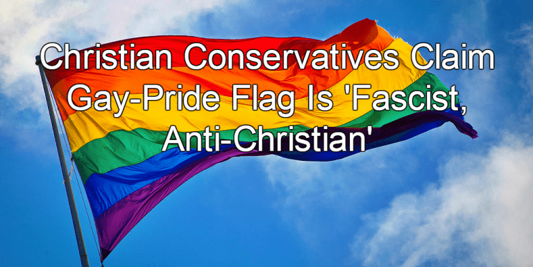 anti gay flag symbol