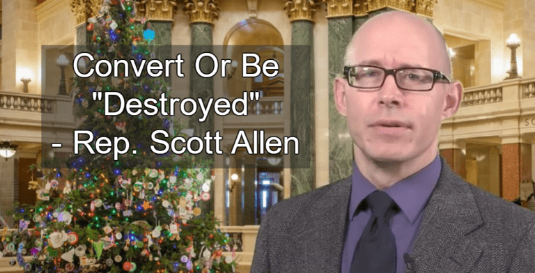 Wisconsin state Rep. Scott Allen (Image via Screen Grab)