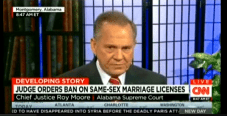 Alabama Chief Justice Orders Ban On Same Sex Marriage Michael Stone