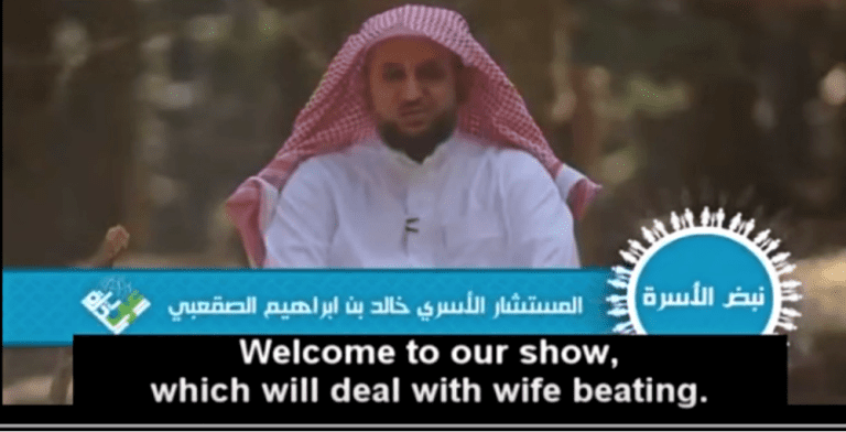Saudi Therapist Gives Advice On Wife Beating Michael Stone
