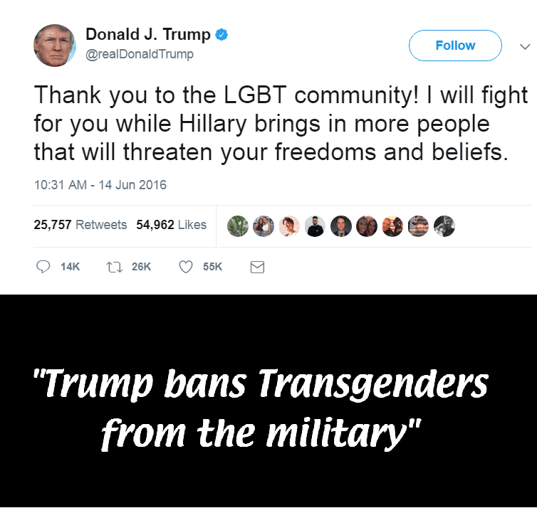 Trump Bans Transgender People From Military Service | Michael Stone