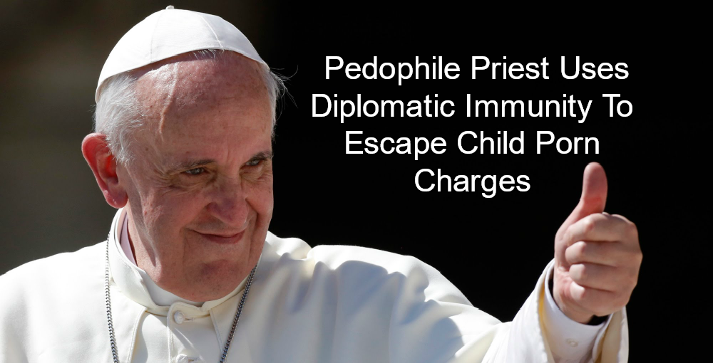Vatican Uses Diplomatic Immunity To Shield Priest From Child Porn Charges (Image via Facebook)