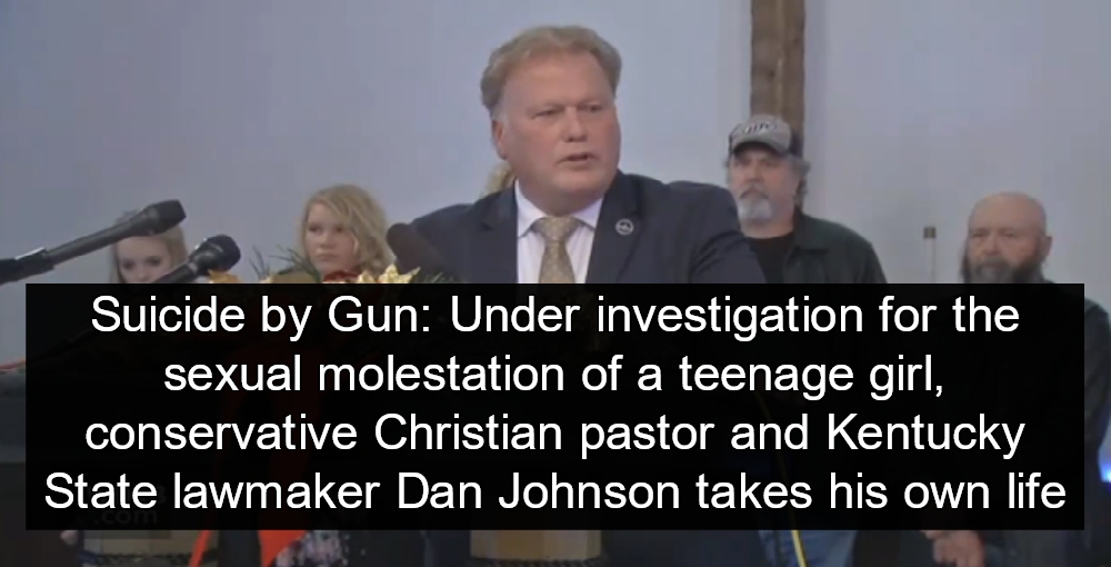 Conservative Christian Lawmaker Dan Johnson Kills Himself After Sexual Assault Allegations (Image via Screen Grab)