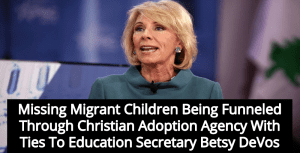 Report: Missing Migrant Children Being Funneled Through Christian Adoption Agency (Image via Wikimedia)