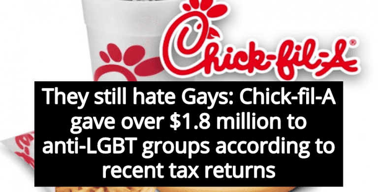 Report Chick Fil A Gave Over 18 Million To Anti Gay Christian Hate Groups Michael Stone