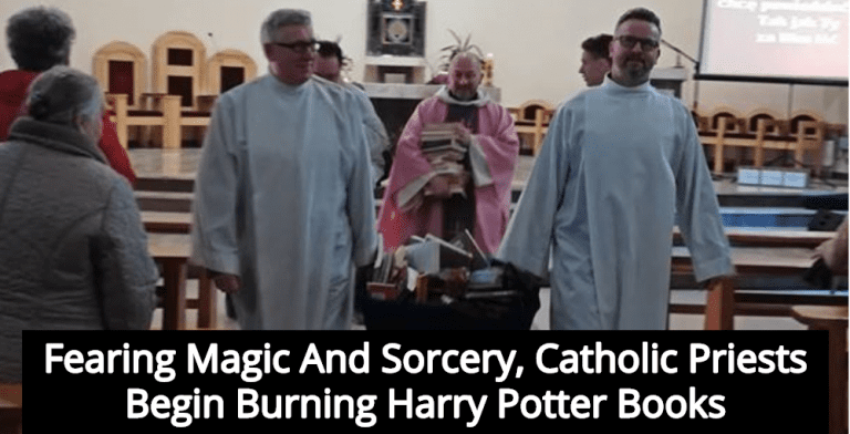 Catholic Priests In Poland Burn Harry Potter Books To Fight Magic ...