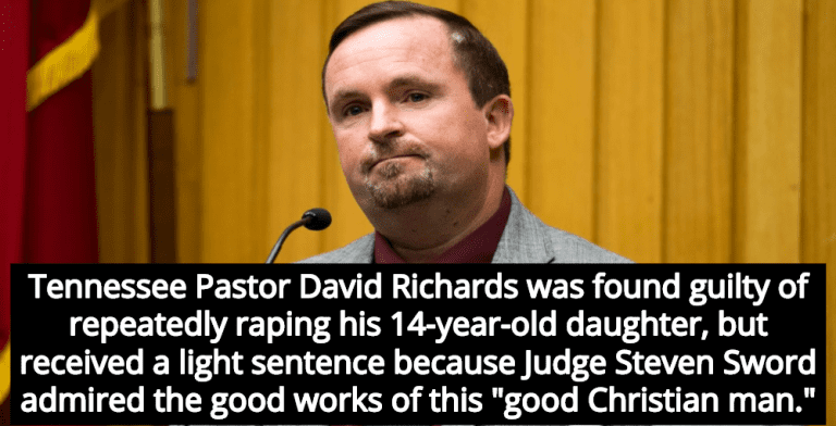 Tennessee Pastor Who Repeatedly Raped Daughter, 14, Gets Light Sentence Because Jesus