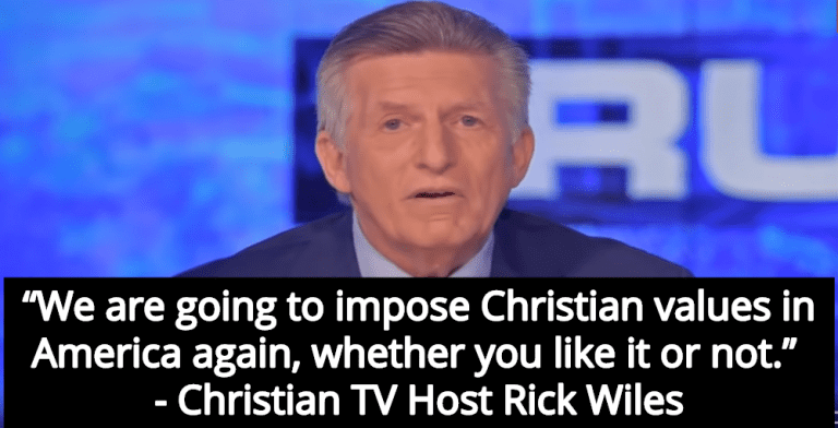 Christian TV Host Rick Wiles: We Will Impose Christian Rule In This Country (Image via Screen Grab)