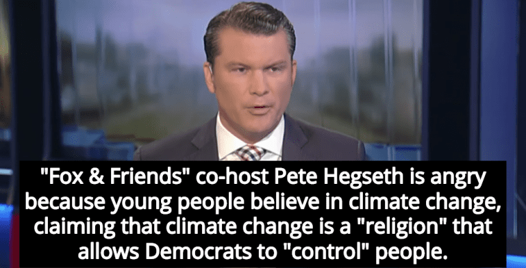 Fox News Host Is Angry Because Young People Think Climate Change Is Real (Image via Screen Grab)