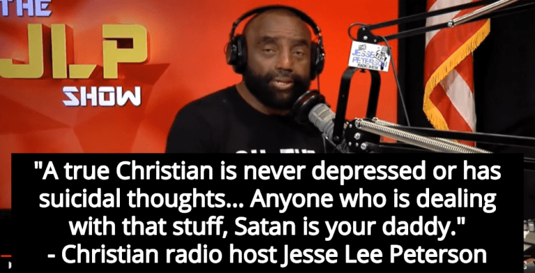 Christian Radio Host: If You’re Depressed Or Suicidal, ‘Satan Is Your ...