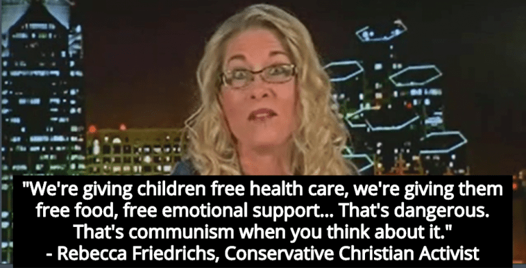 Fox News Guest: Children Don’t Deserve ‘Free Food’ Because ‘That’s Communism’ (Image via Screen Grab)