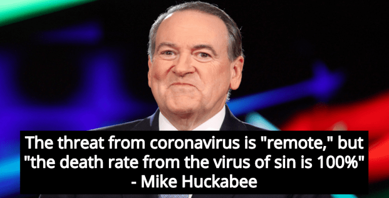 Mike Huckabee Downplays COVID-19, Claims Real Danger Is ‘Virus Of Sin ...