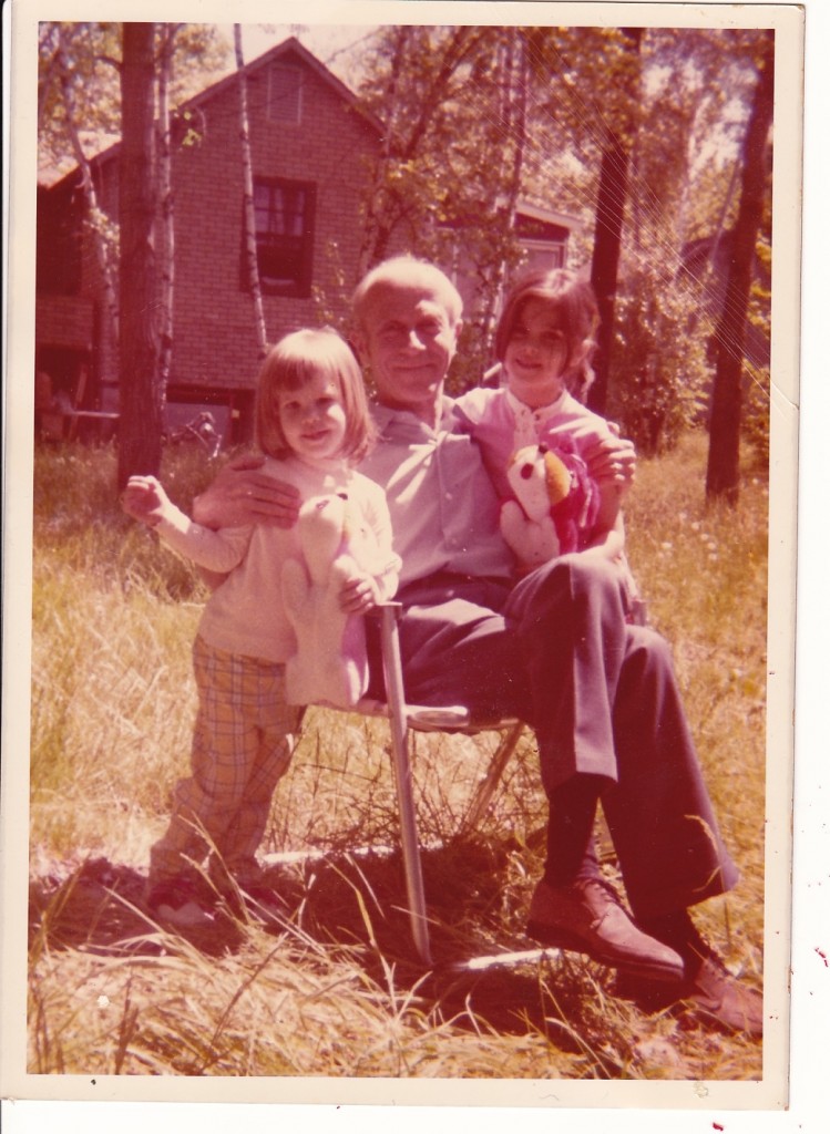 Rachel and me with Grandpa