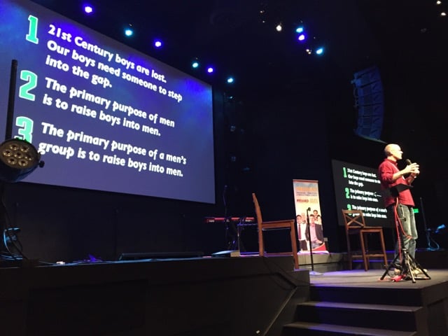 Tim Wright speaks about society's "boy crisis" at Reload 2015.