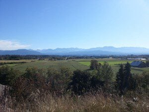 Settler landscape - Dungeness Valley Washington