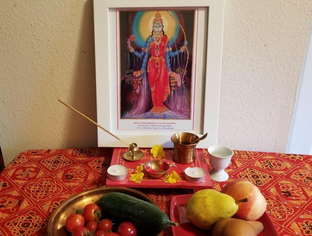 Shatakshi altar