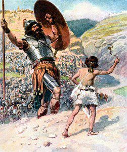 David and Goliath by James Tissot