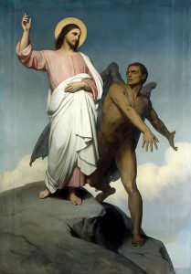 "The Temptation of Christ" by Ary Scheffer