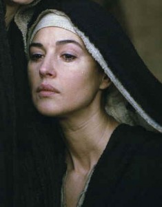 Mary Magdalen, played by Monica Bellucci in the film "The Passion"