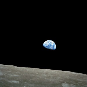 "NASA-Apollo8-Dec24-Earthrise" by NASA / Bill Anders - http://www.hq.nasa.gov/office/pao/History/alsj/a410/AS8-14-2383HR.jpg. Licensed under Public Domain via Wikimedia Commons - http://commons.wikimedia.org/wiki/File:NASA-Apollo8-Dec24-Earthrise.jpg#/media/File:NASA-Apollo8-Dec24-Earthrise.jpg