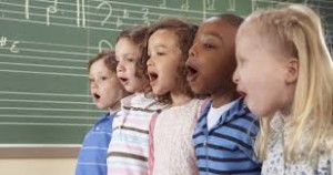 kids singing