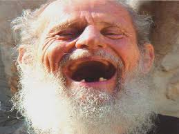 laughter old man