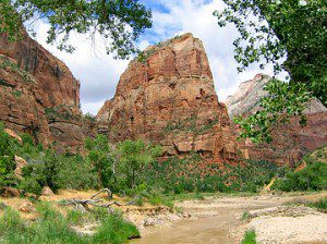 Angels Landing in Zion National Park, Utah