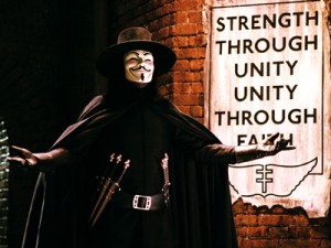 Is V for Vendetta in favor of anarchy?