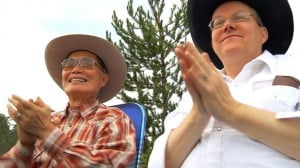 George and Brad Takei