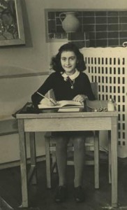 Anne Frank, school photo.