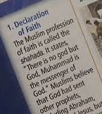 Learning the Shahada via Common Core