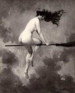 Albert_Joseph_Pénot_-_Départ_pour_le_Sabbat_(1910)