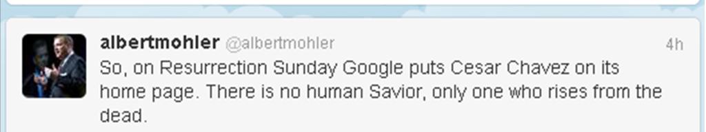 al mohler chavez tweet