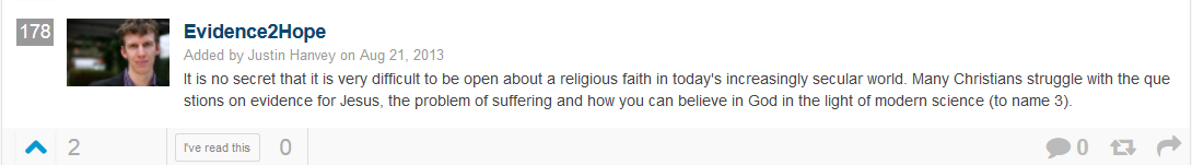 evidence 2 hope