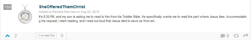 she offered them christ
