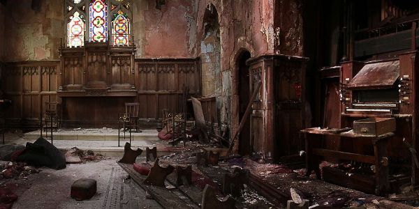 "Abandoned Church," Ben Salter, Flickr C.C.