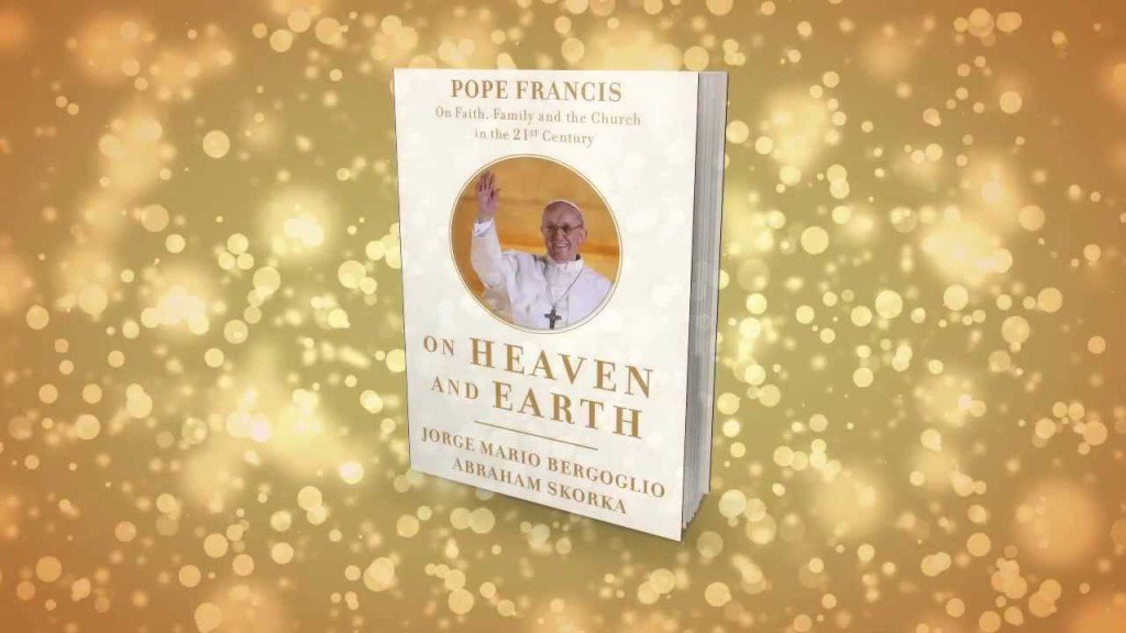 A lot of the pope's sparkling personal commitment to encounter comes through in his only book in English. The dialogue with Rabbi Skorka On Heaven and Earth. 