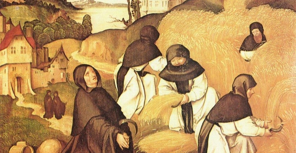 When you're busy in the fields of the LORD you sanely don't obsess about all the other things you could be doing (Jörg Breu the Elder, Scene from the Life of St. Bernard, 1500; Source: Wikimedia Commons, PD-Old-100).