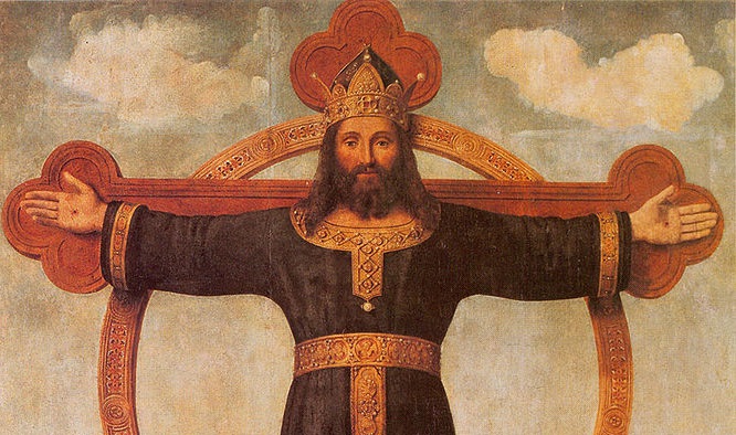 Christus Rex (Piero di Cosimo, Crucifixion of Christ, c. 16th c.; Source: Wikimedia Commons, PD-Old-100).