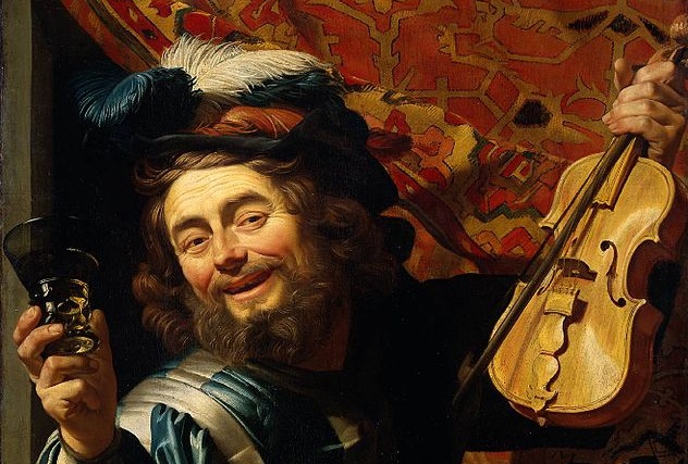 (Gerrit_van_Honthorst, The Merry Fiddler, 1623; Source: Wikimedia, PD-Old-100).