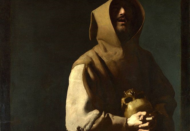 I thought it would be ironic to use a St. Francis painting for this topic (Francisco de Zubaran, Ecstasy of St. Francis, 1693; Source: Wikimedia, PD-Old-100). 