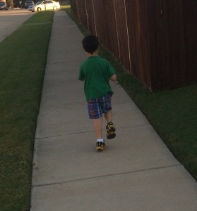 running