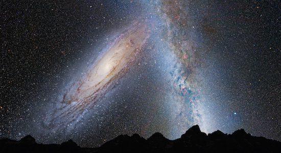 Andromeda_Collides_Milky_Way