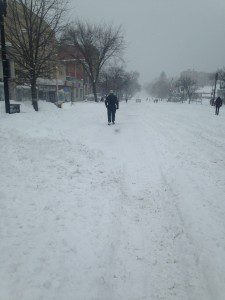 conn ave in snow